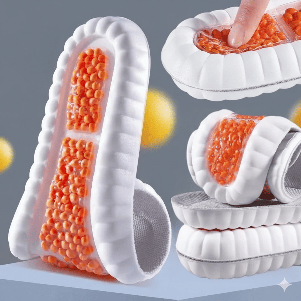 Insoles For Shoes High Elasticity Triple Shock Absorbing Sole